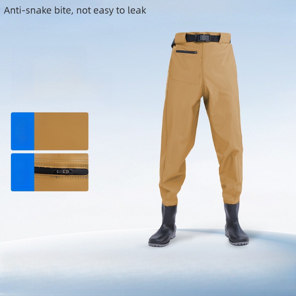 Fishing Equipment Tackle - Waterproof Breathable Hip Waders, Nylon Half-Body