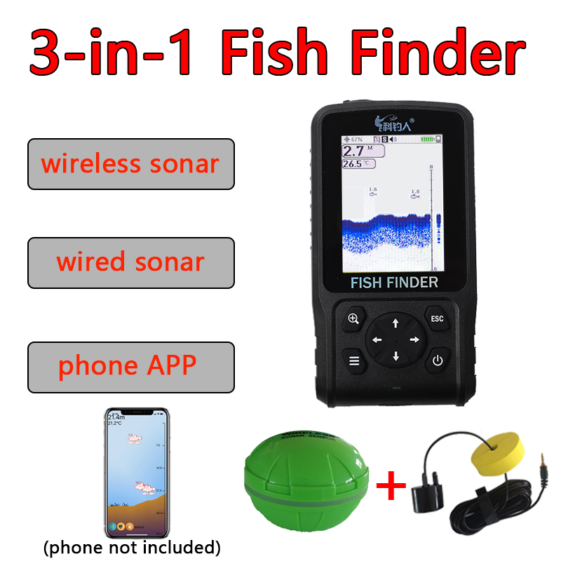 Fishing Equipment English - Hot Sale2025 new degisn Wire+Wireless+APP Portable