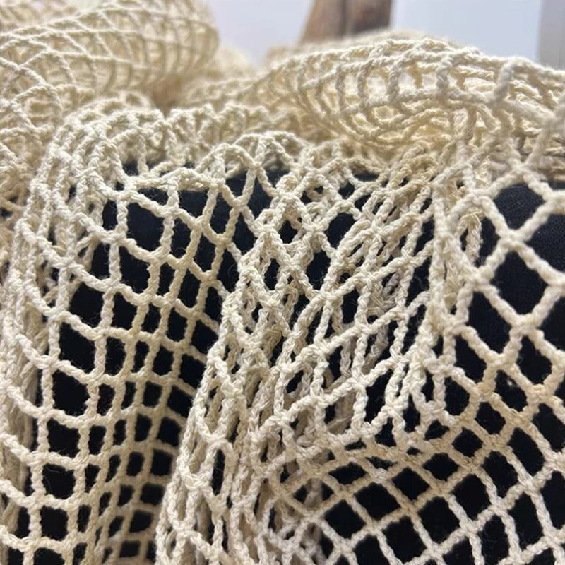 Fishing Equipment Net - Diamond Pattern Cotton Linen Mesh Fabric