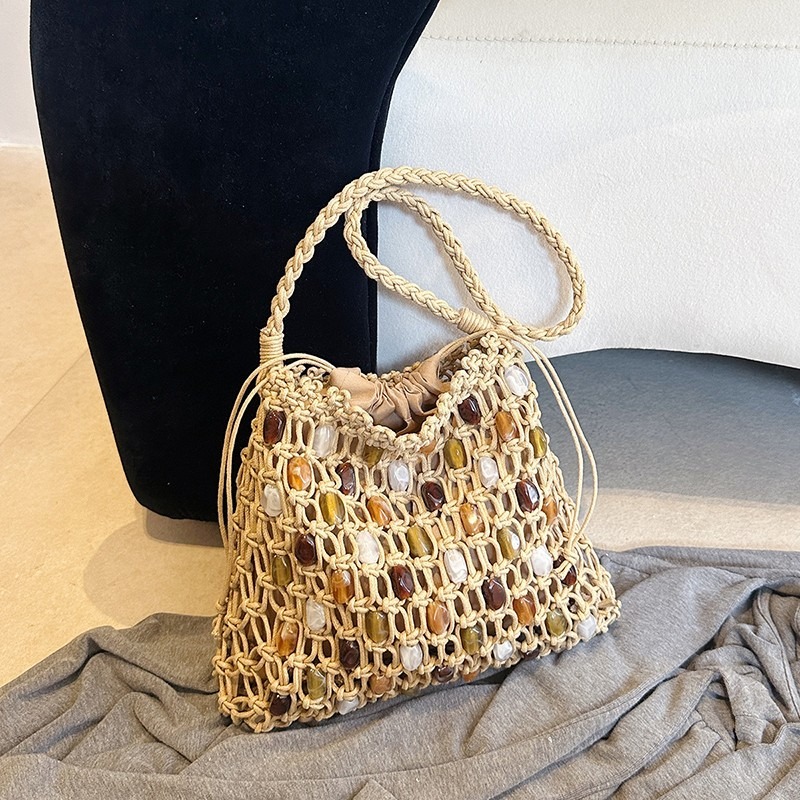 Fishing Equipment Market - Summer Hollow Out Woven Beaded Crochet