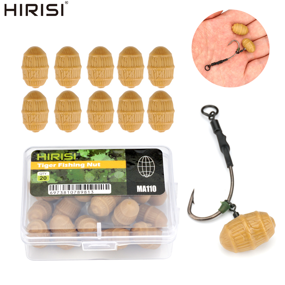 Fishing Equipment Tackle - Hirisi 20pcs European Nuts Carp Fishing