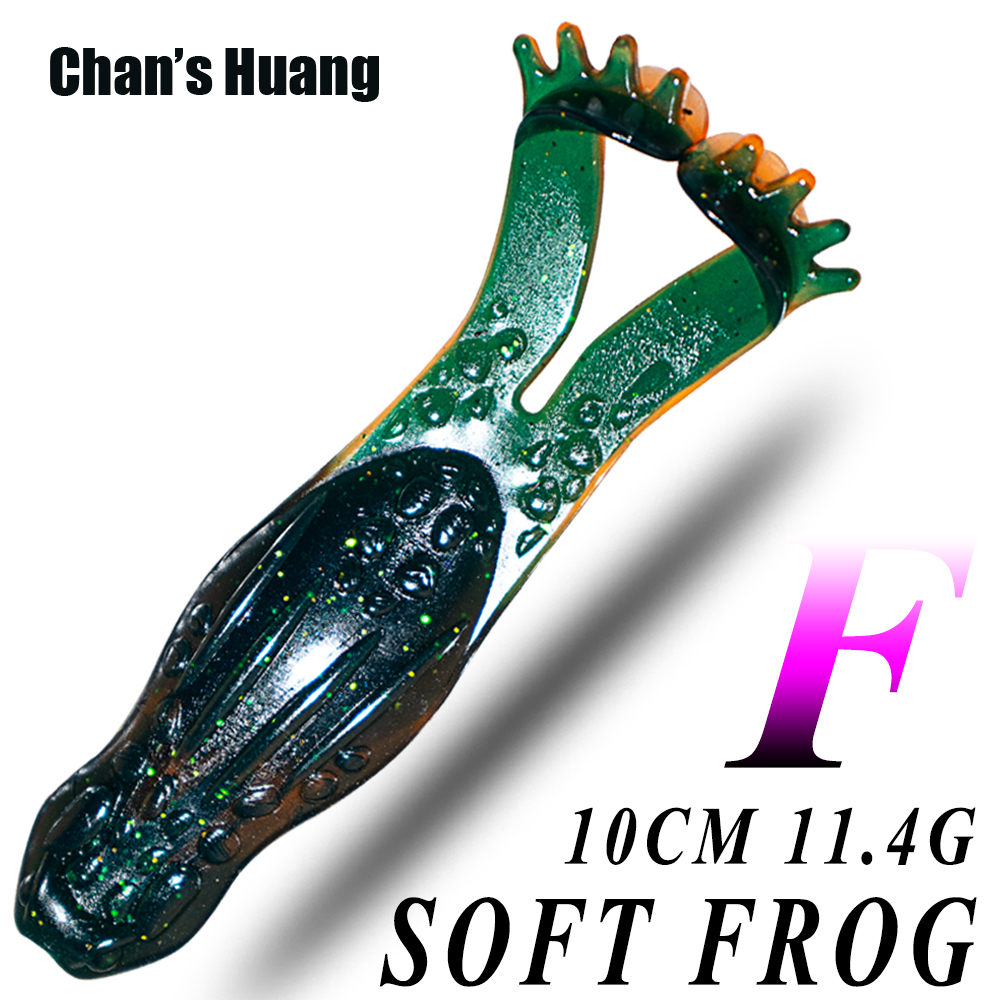 Fishing Equipment Tackle - Chan's Huang 3PCS Soft Tube Frog