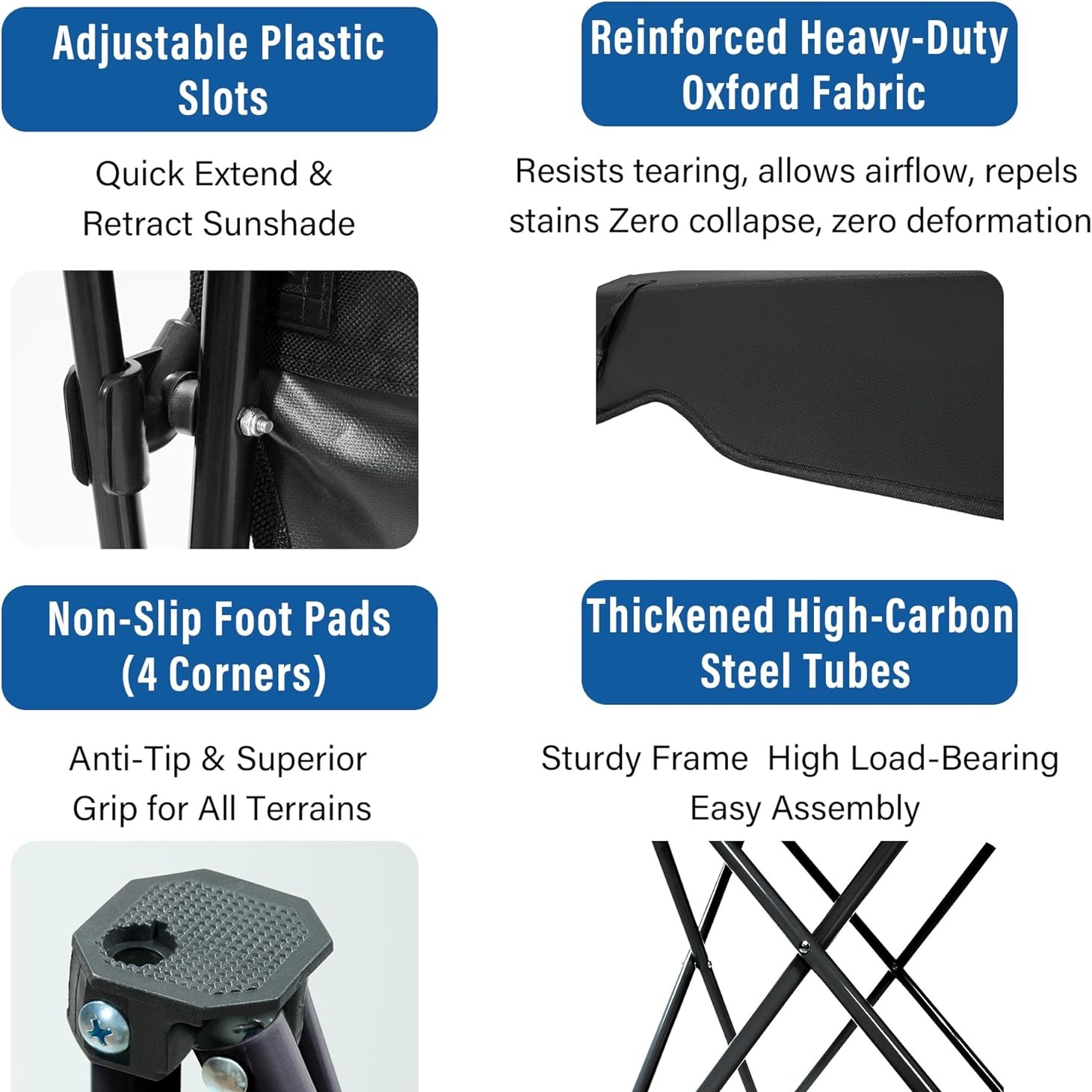 Camping Chairs, with Sunshade  - Fishing Equipment In China のレビューと価格
