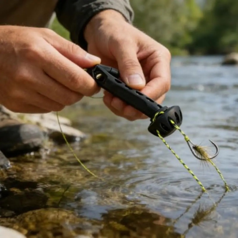 Magnetic Knot Tying Tool Flyin - Fishing Equipment Fly のレビューと価格