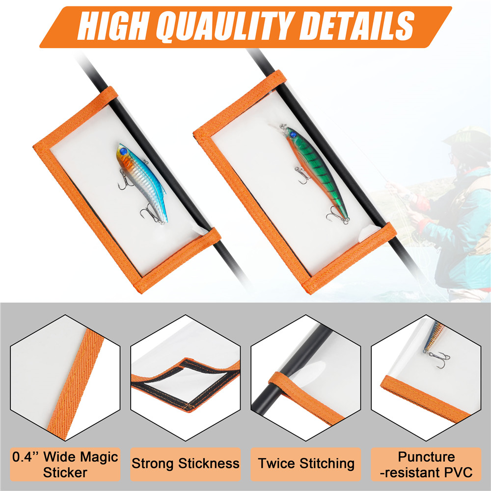 4Pcs Fishing Lure Wraps Durabl - Fishing Equipment Shop のレビューと価格