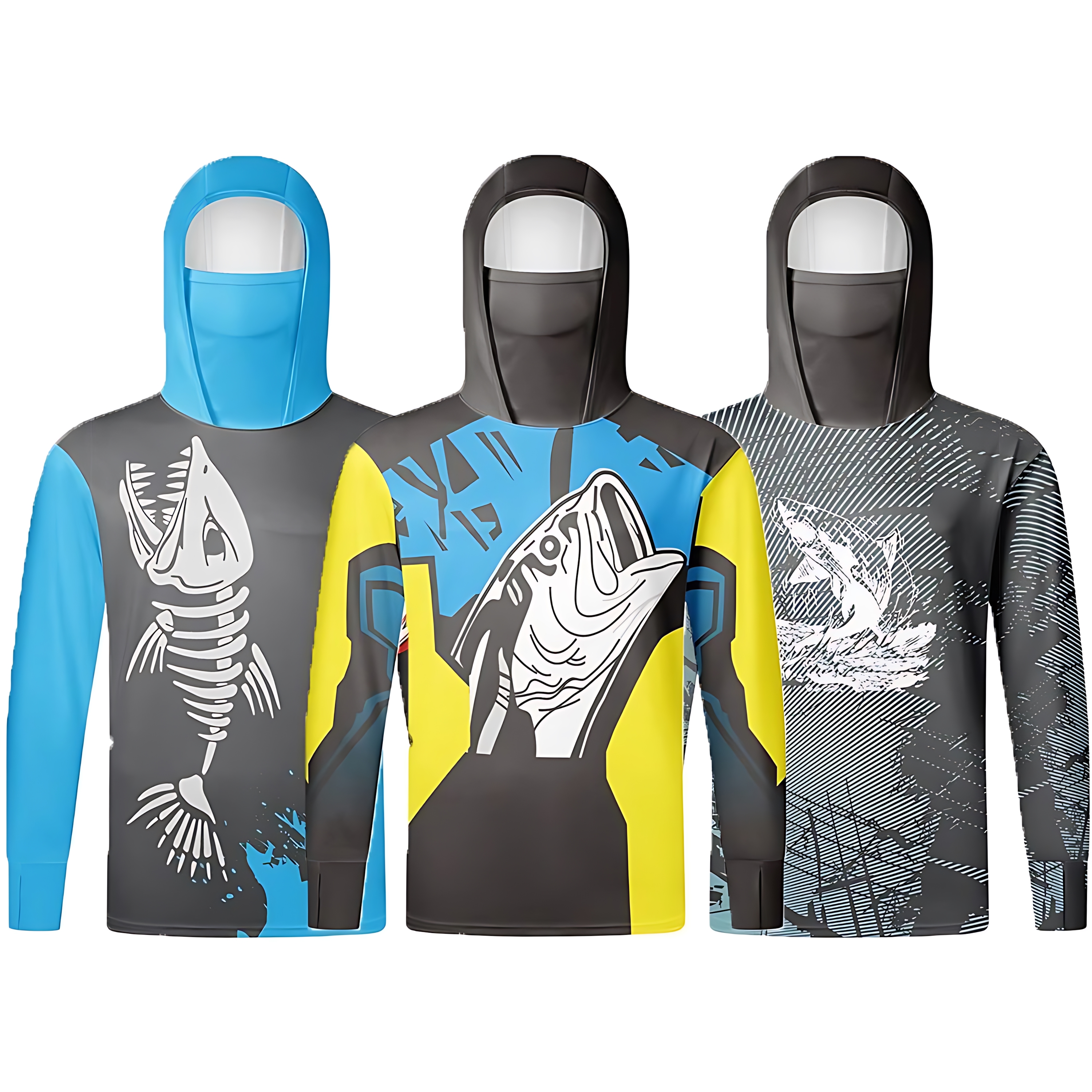 Fishing hooded sweatshirt swim - Fishing Equipment In China のレビューと価格