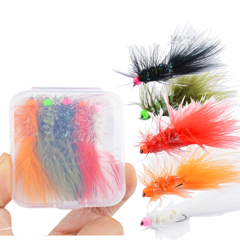 5pcs Fly Fishing Flies Brass B - Fishing Equipment Fly のレビューと価格