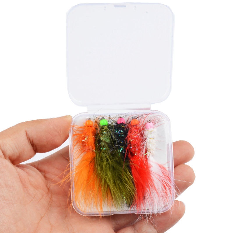 5pcs Fly Fishing Flies Brass B - Fishing Equipment Fly のレビューと価格
