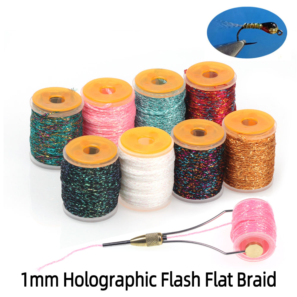 10m/Spool 1mm Holographic Flas - Fishing Equipment Bundle のレビューと価格