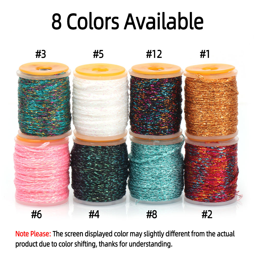 10m/Spool 1mm Holographic Flas - Fishing Equipment Bundle のレビューと価格