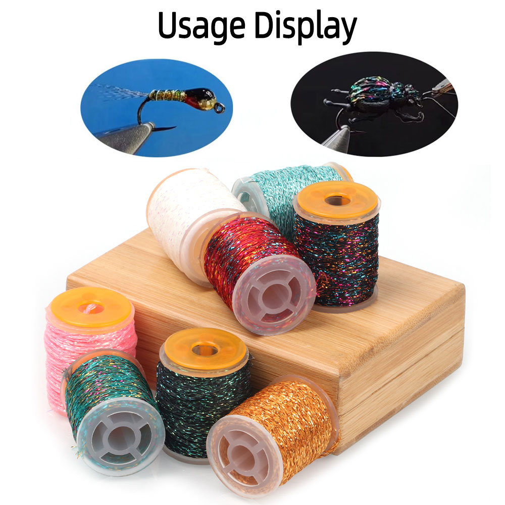 10m/Spool 1mm Holographic Flas - Fishing Equipment Bundle のレビューと価格