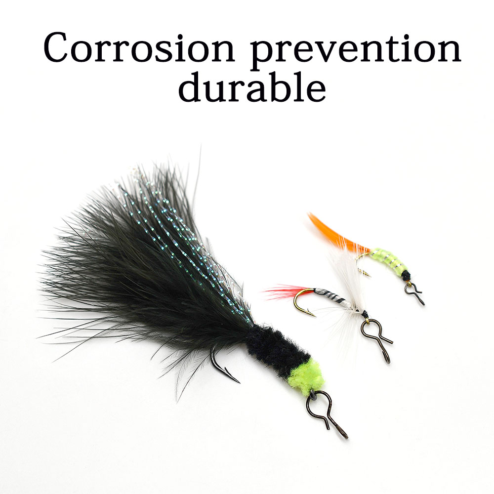 MNFT 50Pcs Fly Fishing Snap Qu - Fishing Equipment Fly のレビューと価格