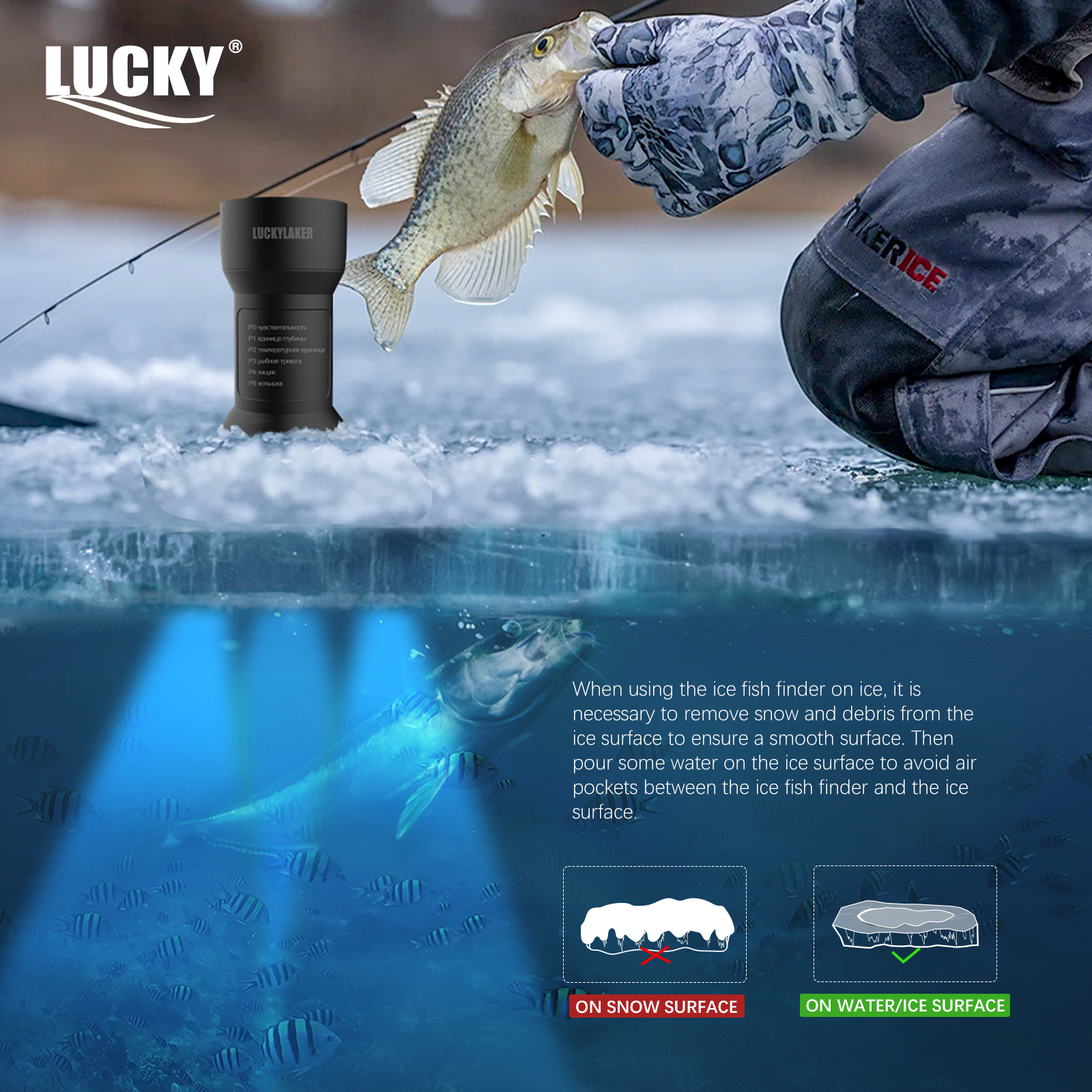 Portable Sonar Fish Finders Fi - Fishing Equipment English のレビューと価格