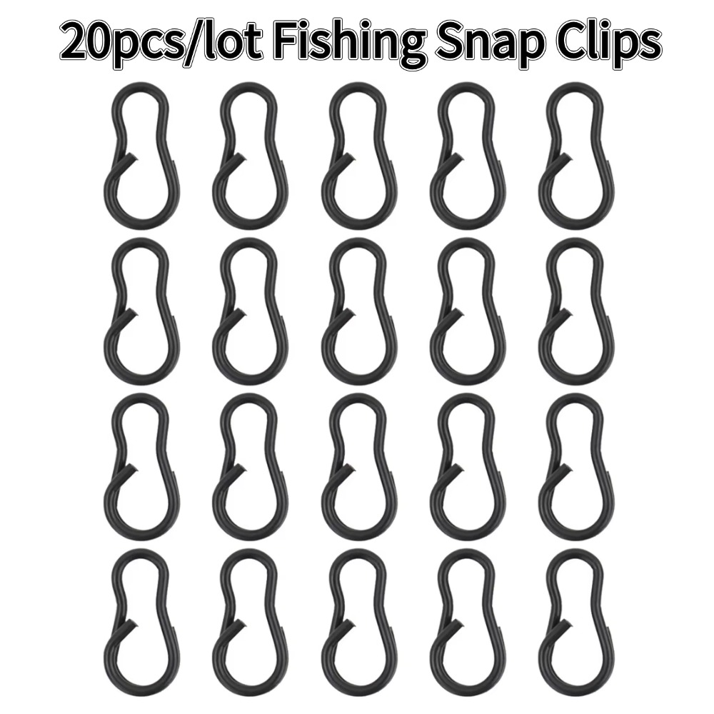 20pcs/lot Fishing Snap Clips S - Fishing Equipment Market のレビューと価格