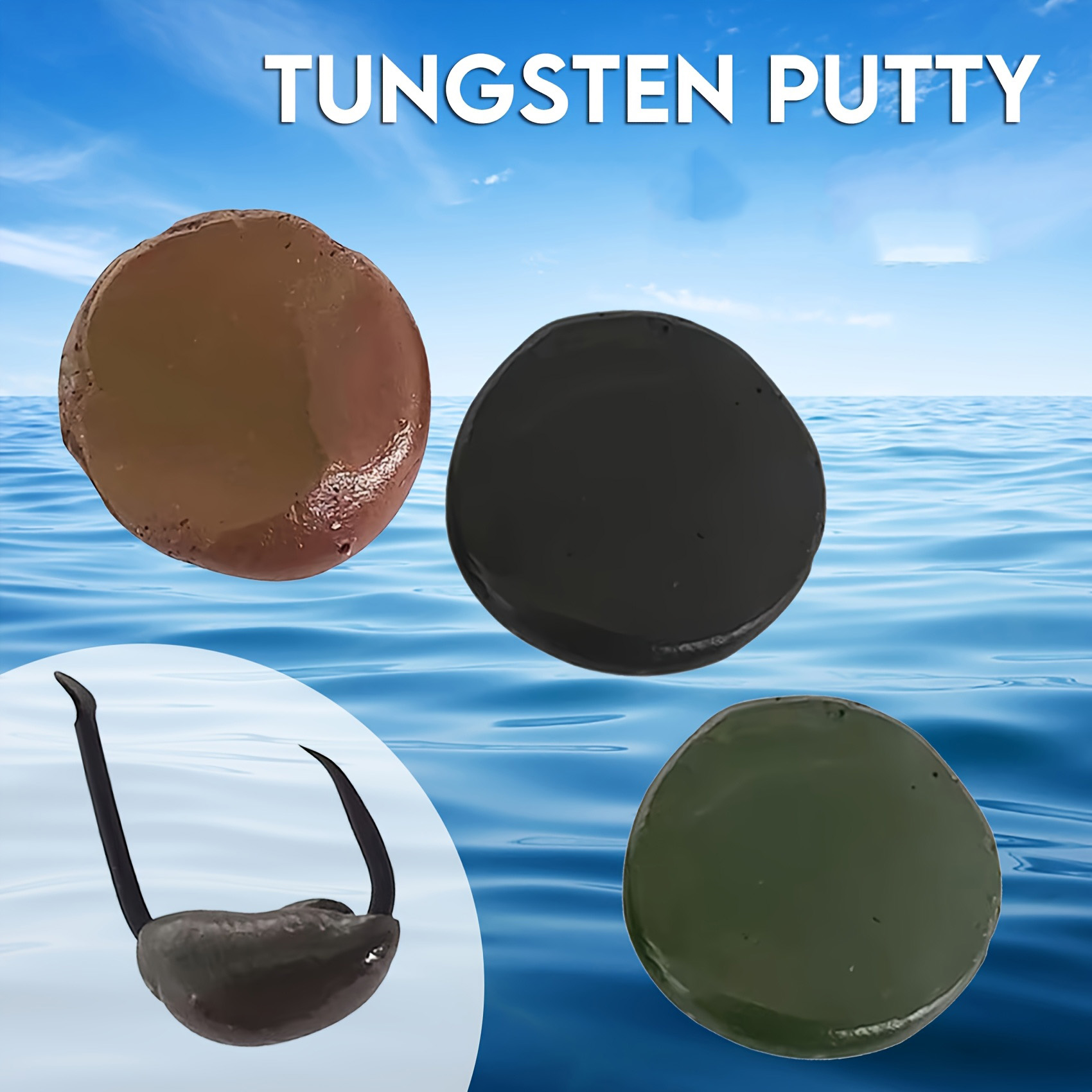 Tungsten Putty 0.5oz(15g) Tika - Fishing Equipment Tackle のレビューと価格