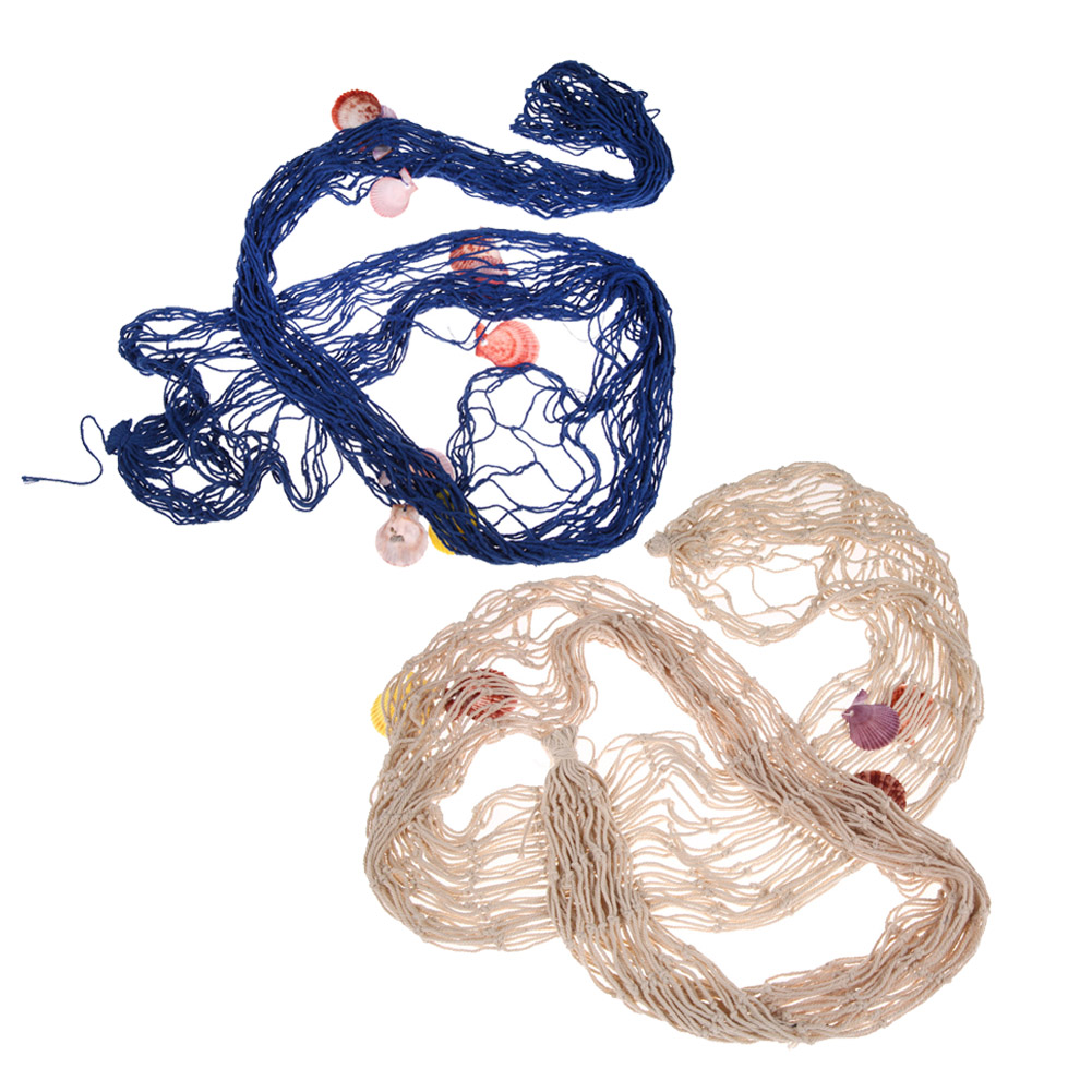 Nautical Fishing Net Wall Deco - Fishing Equipment Net のレビューと価格