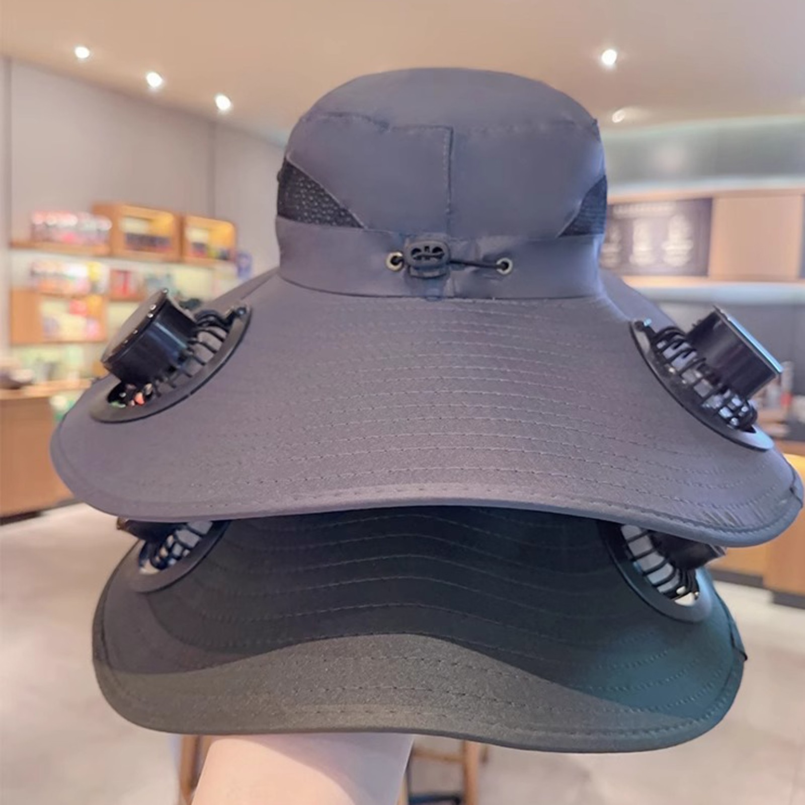 Solar Fan Equipped Wide Brim S - Fishing Equipment In China のレビューと価格