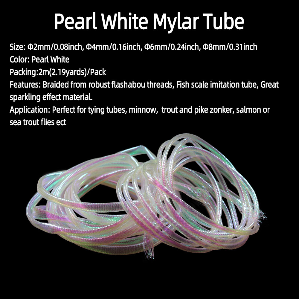 4/8m Braided Pearl White Mylar - Fishing Equipment Bundle のレビューと価格