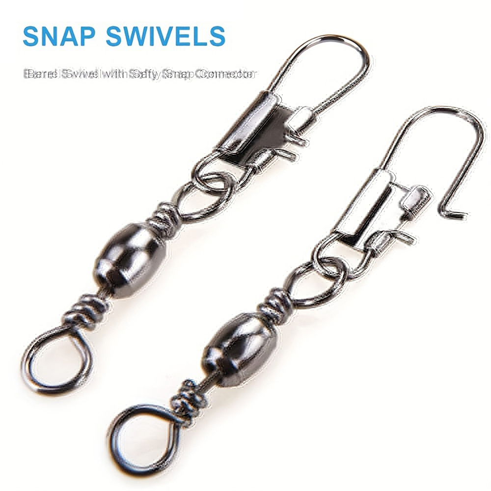100Pcs/Lot 4#6#8#10#12# Swivel - Fishing Equipment Tackle のレビューと価格