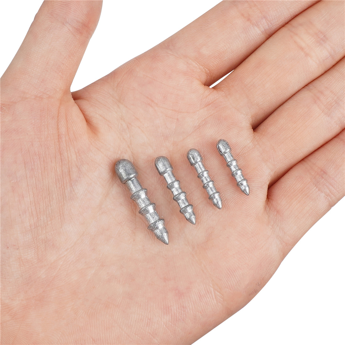 60PCS Nail weights Worm Fishin - Fishing Equipment Tackle のレビューと価格