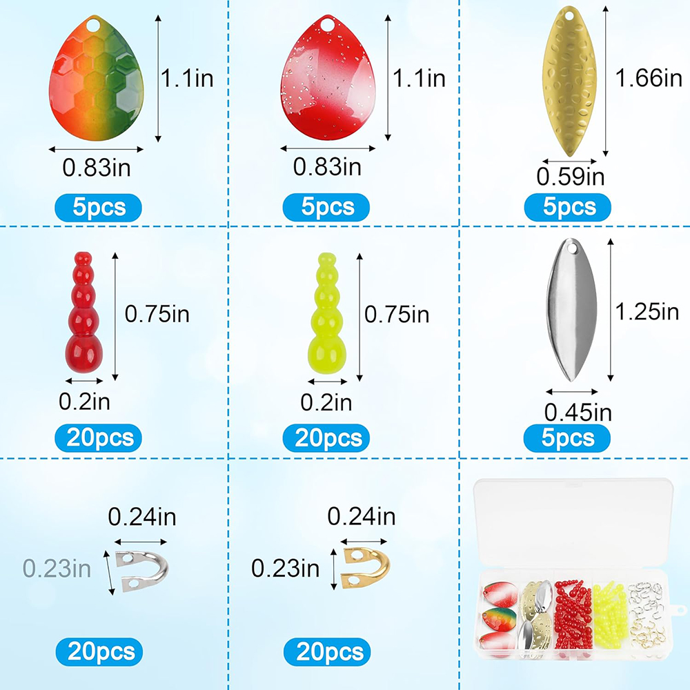 100Pcs Walleye Rig Making Kit  - Fishing Equipment Shop のレビューと価格