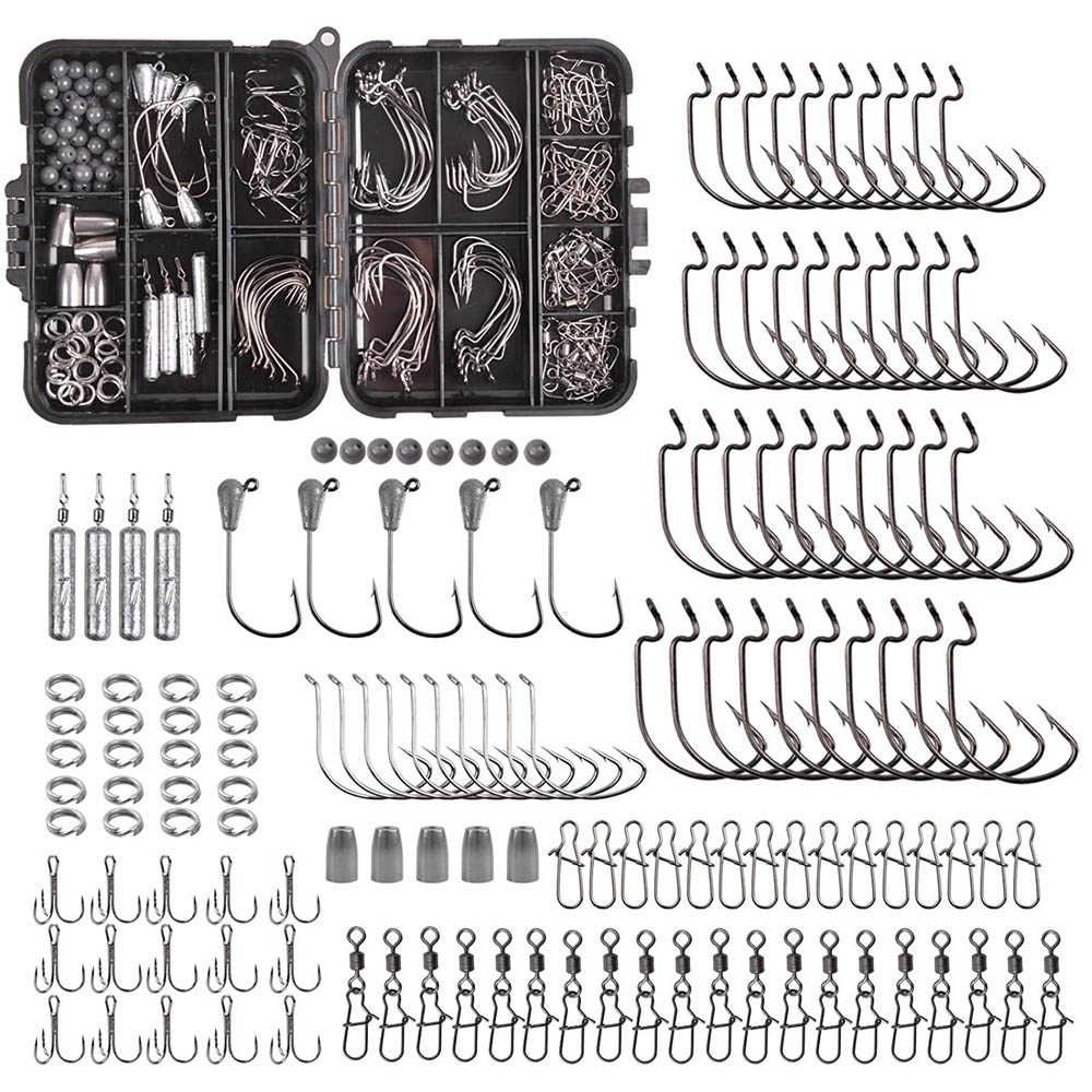 166PCS Fishing tackle box Incl - Fishing Equipment Shop のレビューと価格