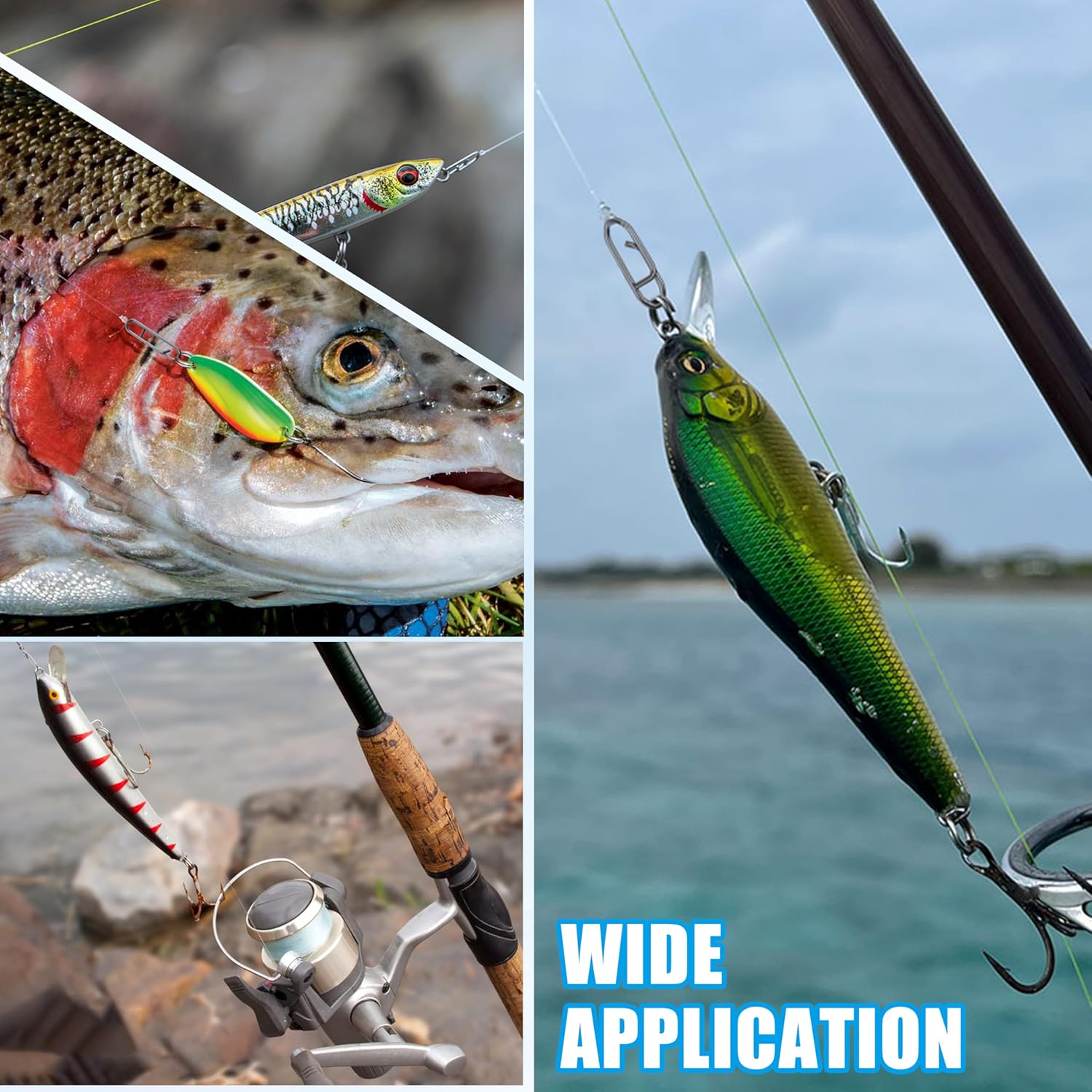 9KM Fishing Snap Kit 110pcs Po - Fishing Equipment Tackle のレビューと価格