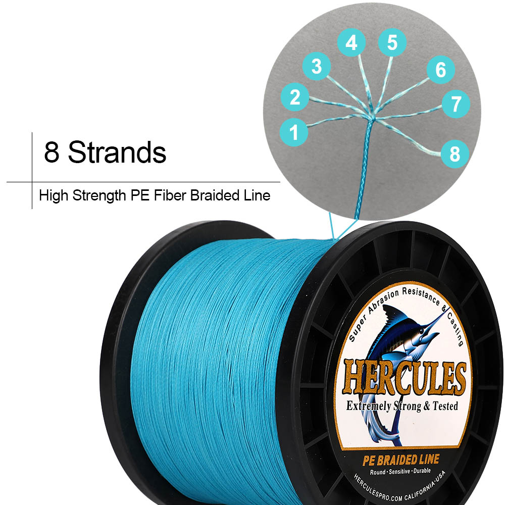 Hercules 8 Strand Braided 10-1 - Fishing Equipment Bundle のレビューと価格