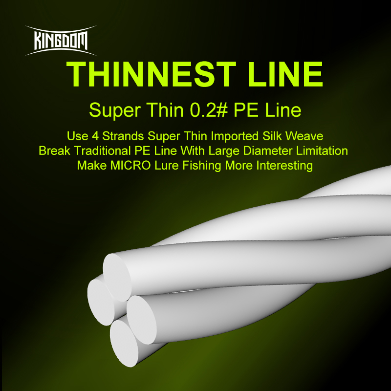 Kingdom THINNEST LINE Super Th - Fishing Equipment Bundle のレビューと価格