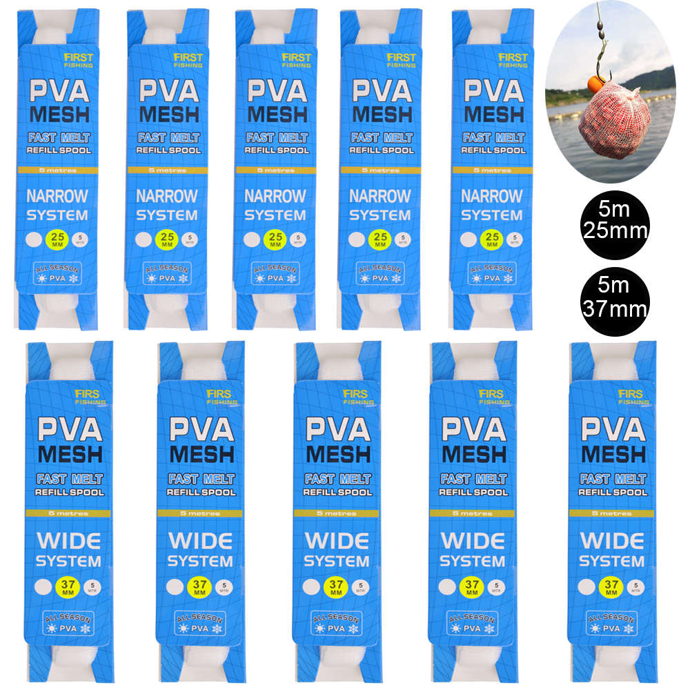 10Pcs/5Pcs PVA Mesh Carp Fishi - Fishing Equipment Net のレビューと価格