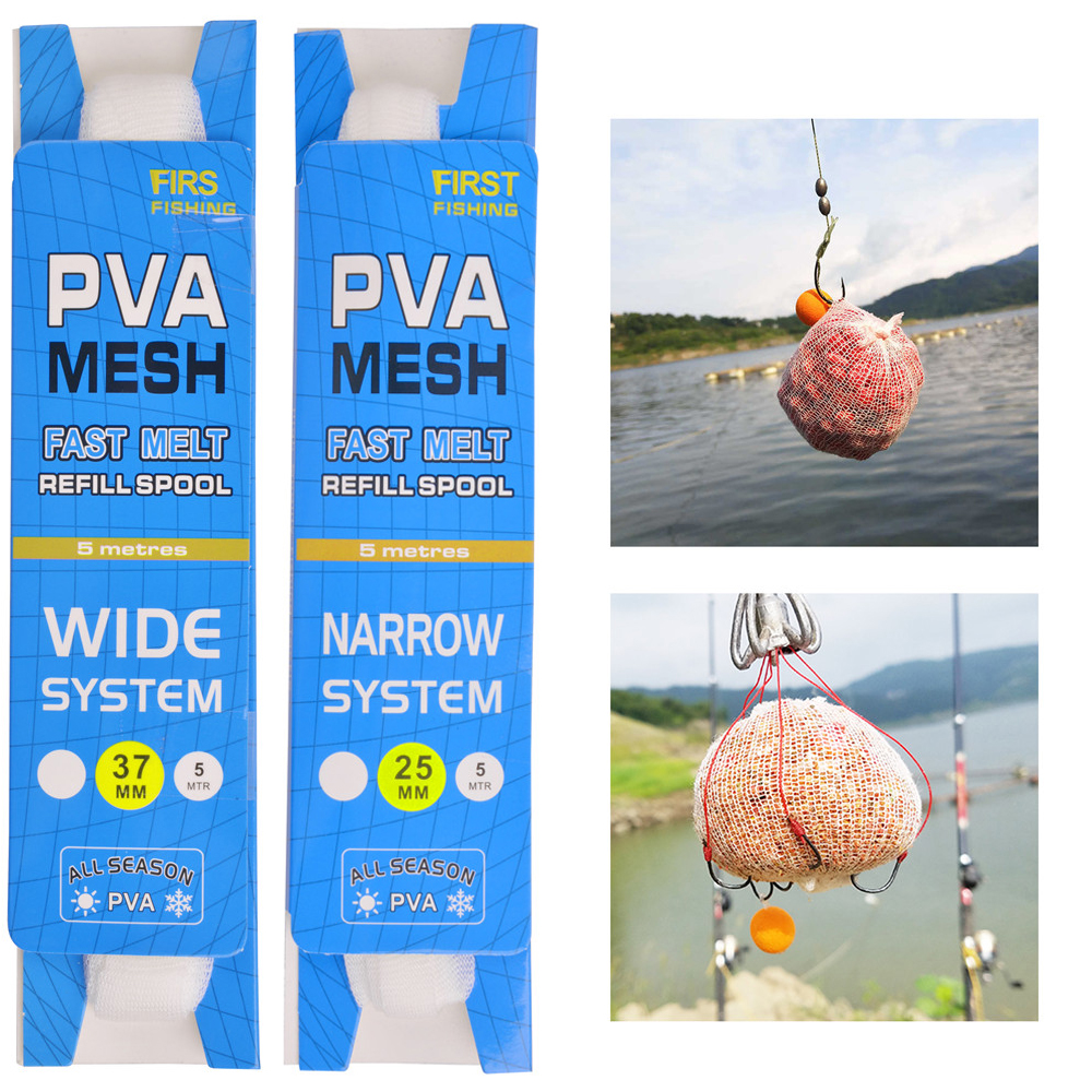 10Pcs/5Pcs PVA Mesh Carp Fishi - Fishing Equipment Net のレビューと価格