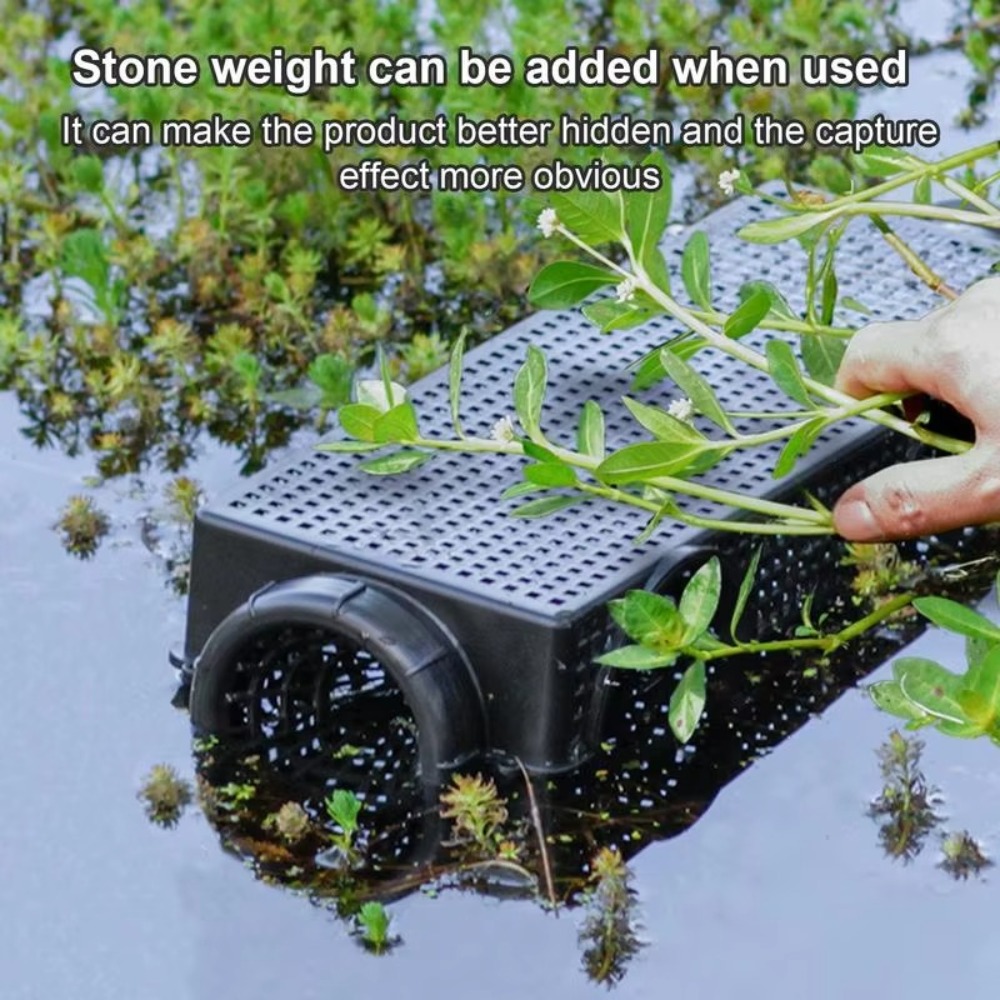 5pcs 2025 Black Fish Net Cage  - Fishing Equipment Net のレビューと価格
