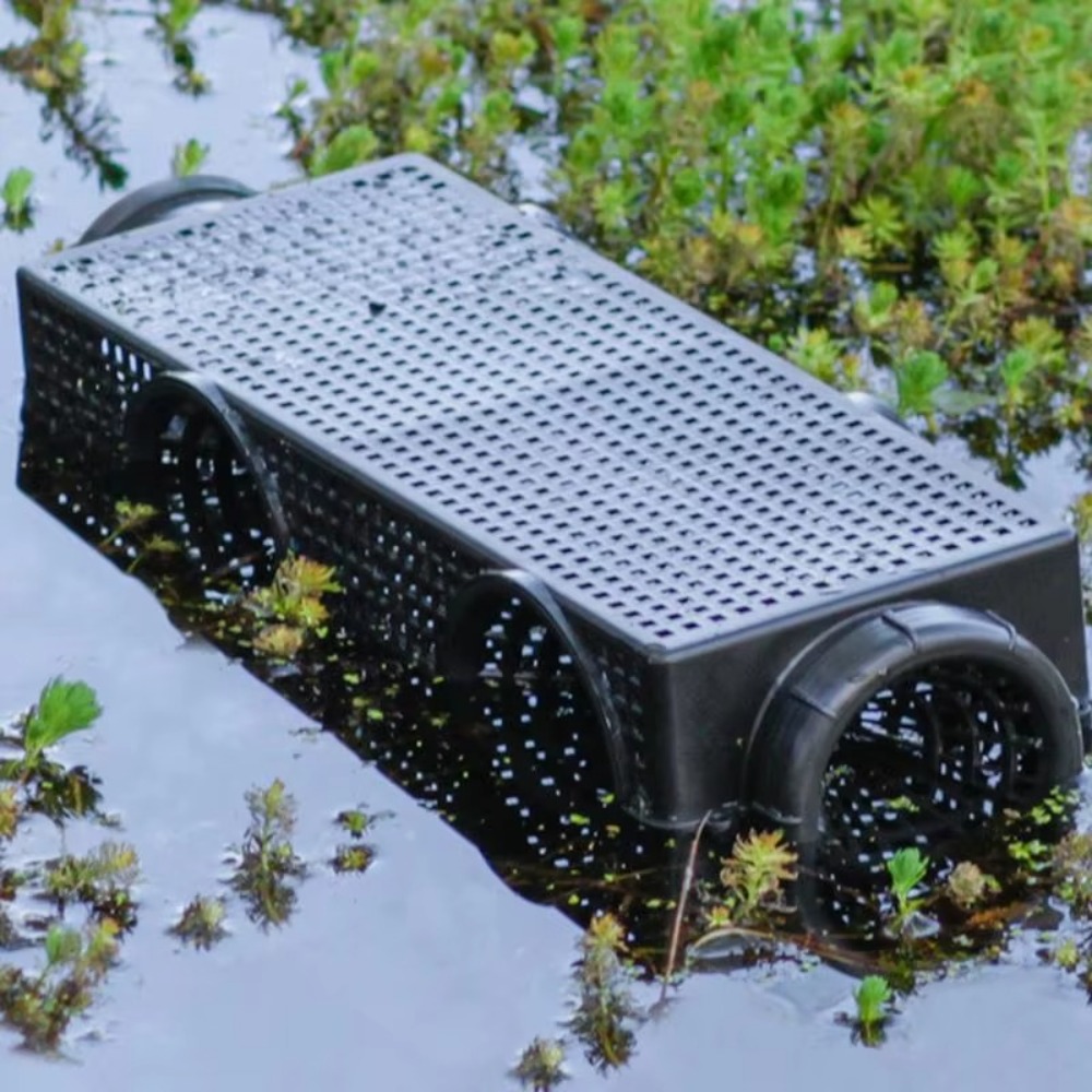 5pcs 2025 Black Fish Net Cage  - Fishing Equipment Net のレビューと価格