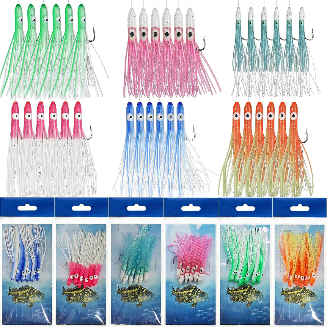 6Packs String Fishing hooks 6- - Fishing Equipment Shop のレビューと価格