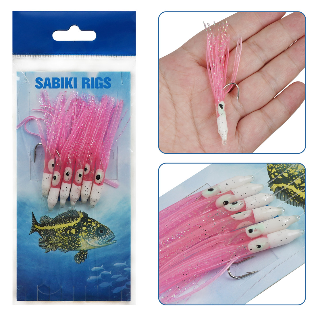 6Packs String Fishing hooks 6- - Fishing Equipment Shop のレビューと価格