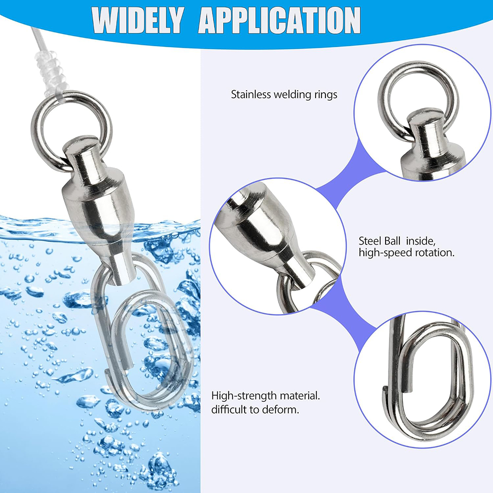 25pcs Ball Bearing Fishing Swi - Fishing Equipment Shop のレビューと価格