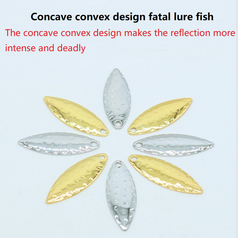 10Pcs/lot Willow leaf Sequin P - Fishing Equipment Fly のレビューと価格