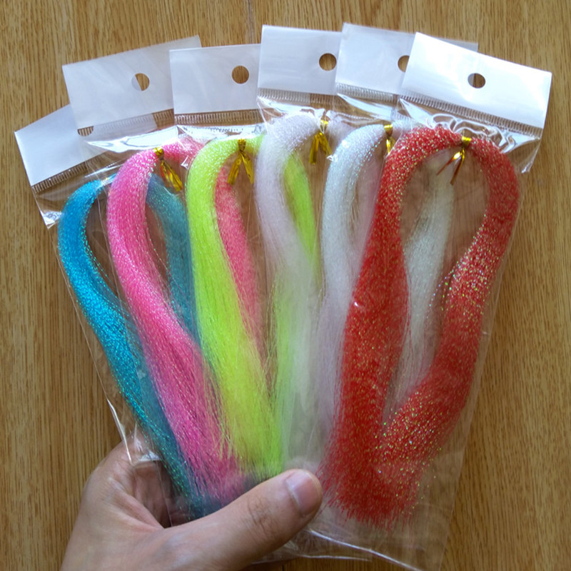 1pc Fly Fishing Luminous Silk  - Fishing Equipment Fly のレビューと価格