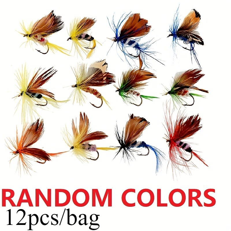 12pc Premium Fly Fishing Flies - Fishing Equipment Fly のレビューと価格
