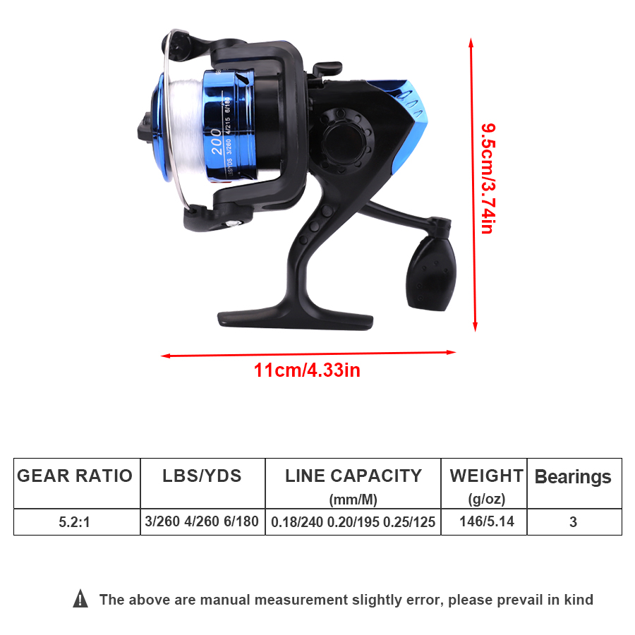 FTK 1.8M Portable Spinning Fis - Fishing Equipment Bundle のレビューと価格