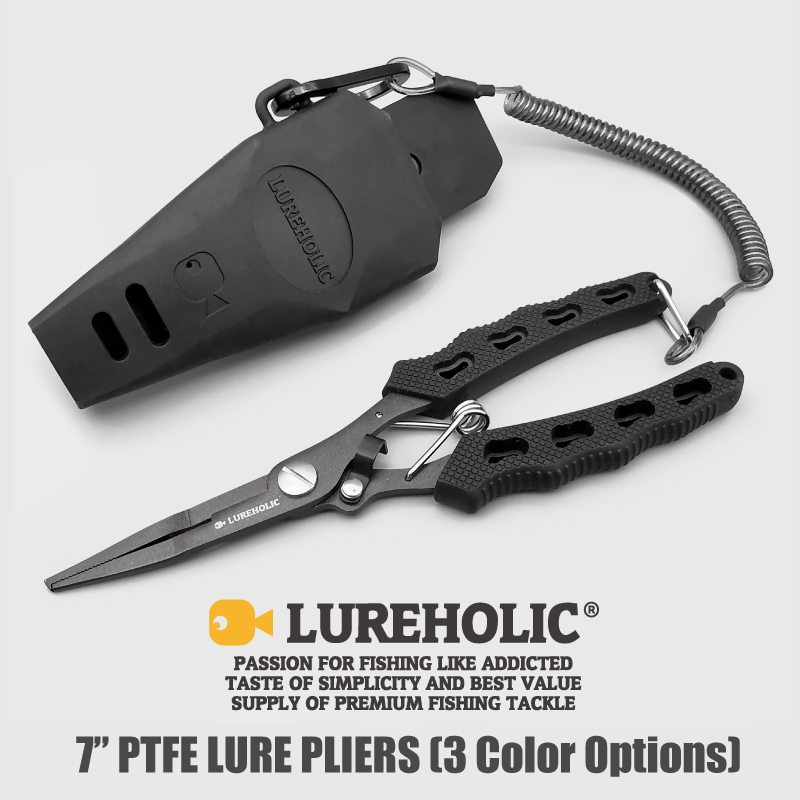 Lureholic 7” PTFE Coated Lure  - Fishing Equipment Bundle のレビューと価格